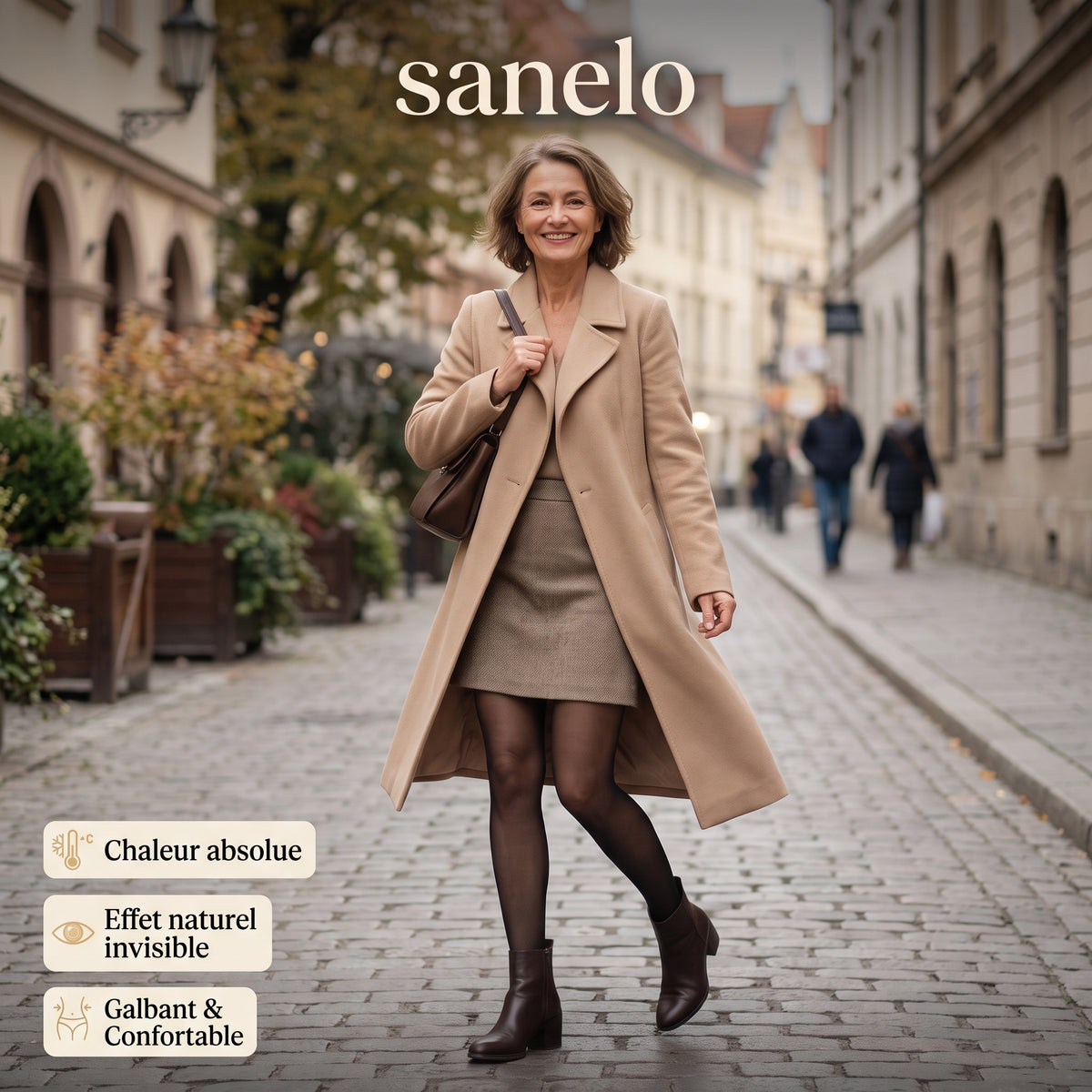 Vos robes tout l'hiver. Sans avoir froid.